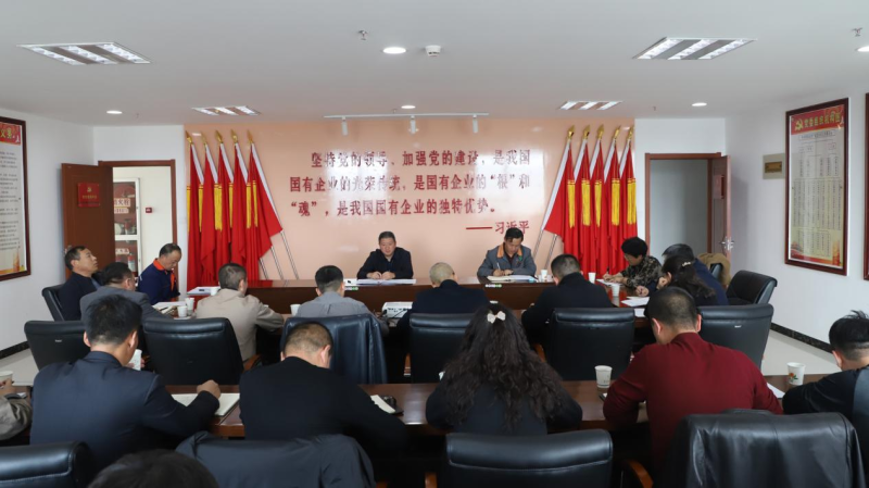 防范化解安全風(fēng)險(xiǎn)  織密筑牢安全防線——集團(tuán)安委會召開2023年3月份安全生產(chǎn)工作例會