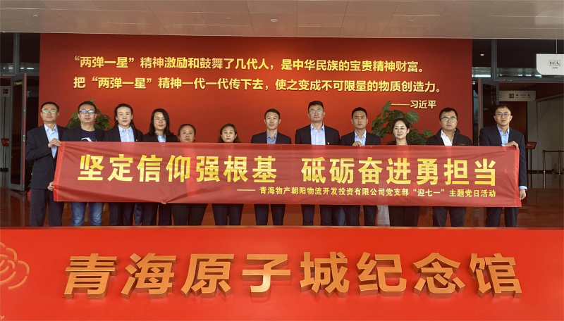 堅(jiān)定信仰強(qiáng)根基，砥礪奮進(jìn)勇?lián)?dāng) 朝物開投公司黨支部開展迎“七一”主題黨日活動