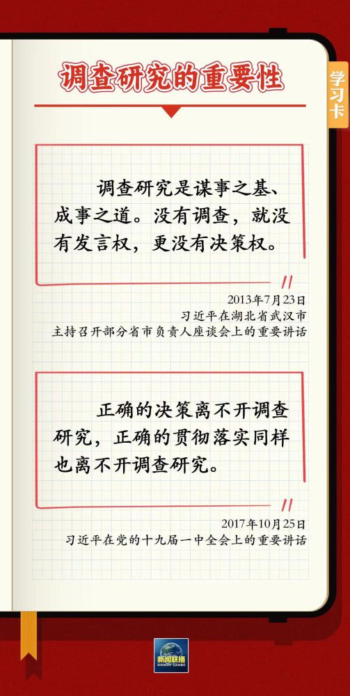 學(xué)習(xí)卡丨如何深入調(diào)查研究？跟總書記學(xué)習(xí)“五字訣”