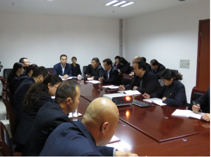 集團黨委成員、紀委書記李志明來我司宣講黨的十九大精神